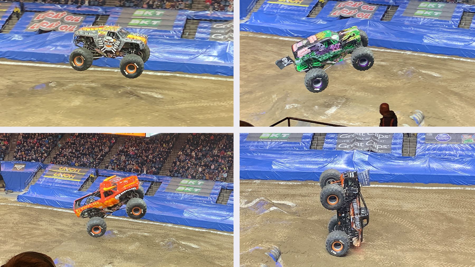Monster Jam trucks will jump and flip in Orlando this weekend