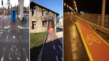 Pires pistes cyclables