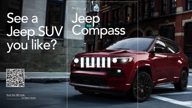An illustration of Jeep's new grille-scanning app