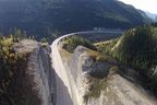 Abschnitt des Trans-Canada Highway wird während der Bauarbeiten in BC für einen Monat gesperrt