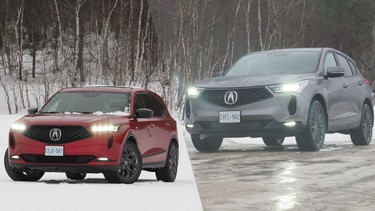 2022 Acura RDX and MDX