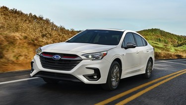 The 2023 Subaru Legacy with mid-cycle update