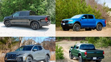 Canada's best-selling small and midsize pickups