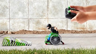 Hot Wheels introduces its first remote controlled wheelchair toy