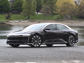 The Lucid Air Grand Touring is an elegant and luxurious sport sedan with huge performance attributes and an even bigger range.