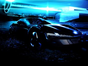 A teaser image of the Fisker Ronin