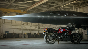 The Kawasaki 'Ninja' in the new "Top Gun: Maverick" film