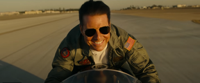 Tom Cruise auf einer Kawasaki Ninja in „Top Gun: Maverick“