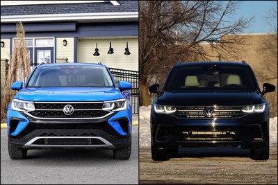 VW Tiguan vs. Taos Review: Test Driving Through the Heart of