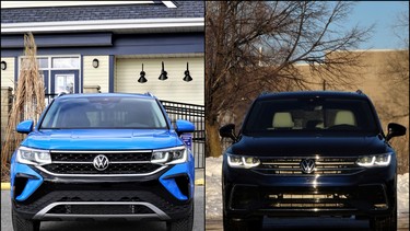 VW Taos vs VW Tiguan 2022