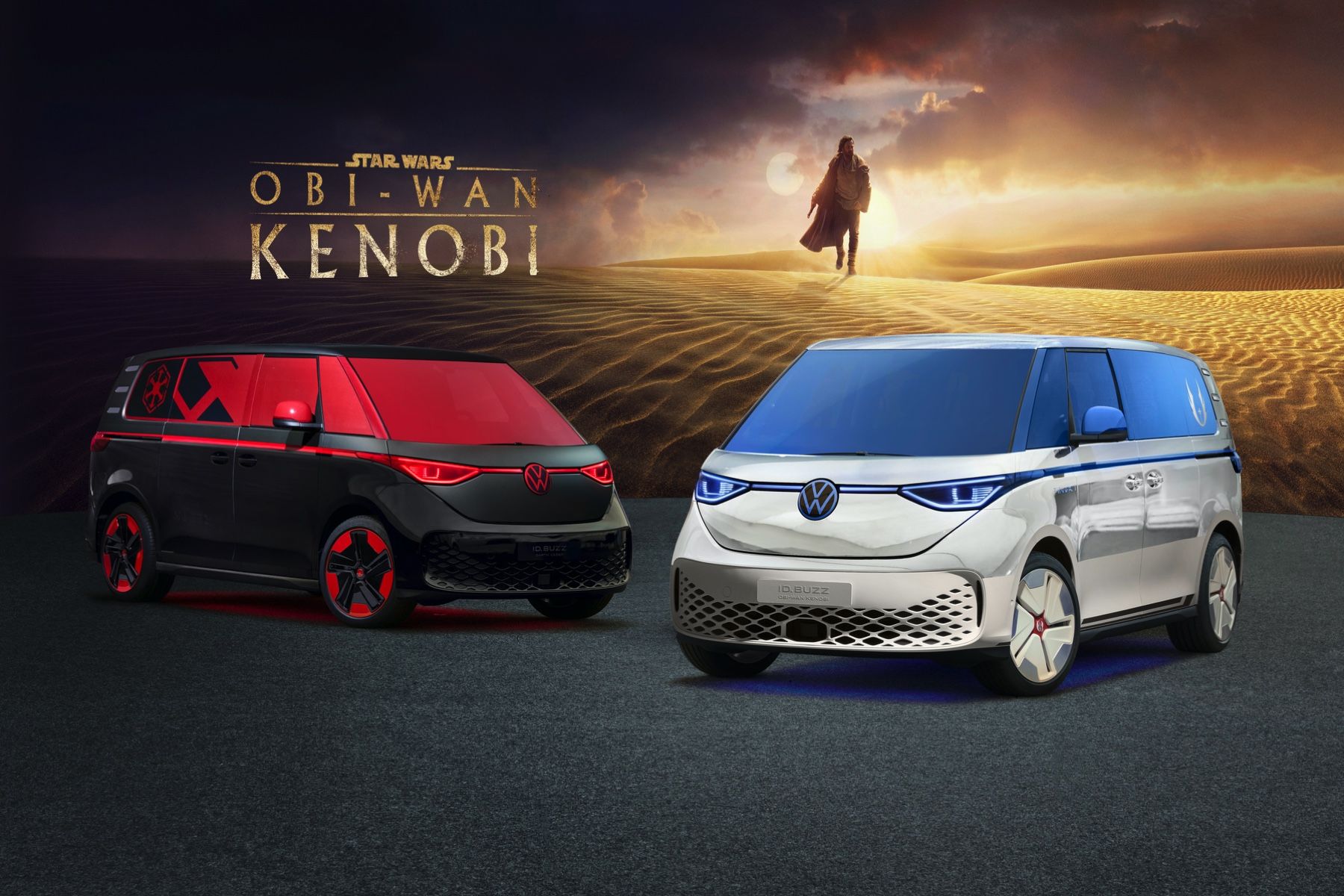 VW collaborates with Star Wars to build ‘Obi-Wan Kenobi’-inspired ID. Buzz vans