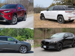 Canada's best-selling SUVs and crossovers in 2022's first-quarter