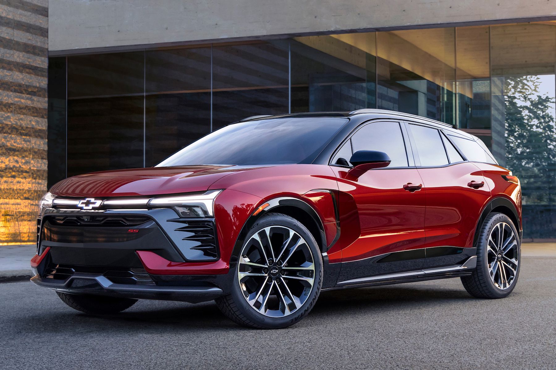 chevrolet-shows-off-all-electric-2024-blazer-ss-driving