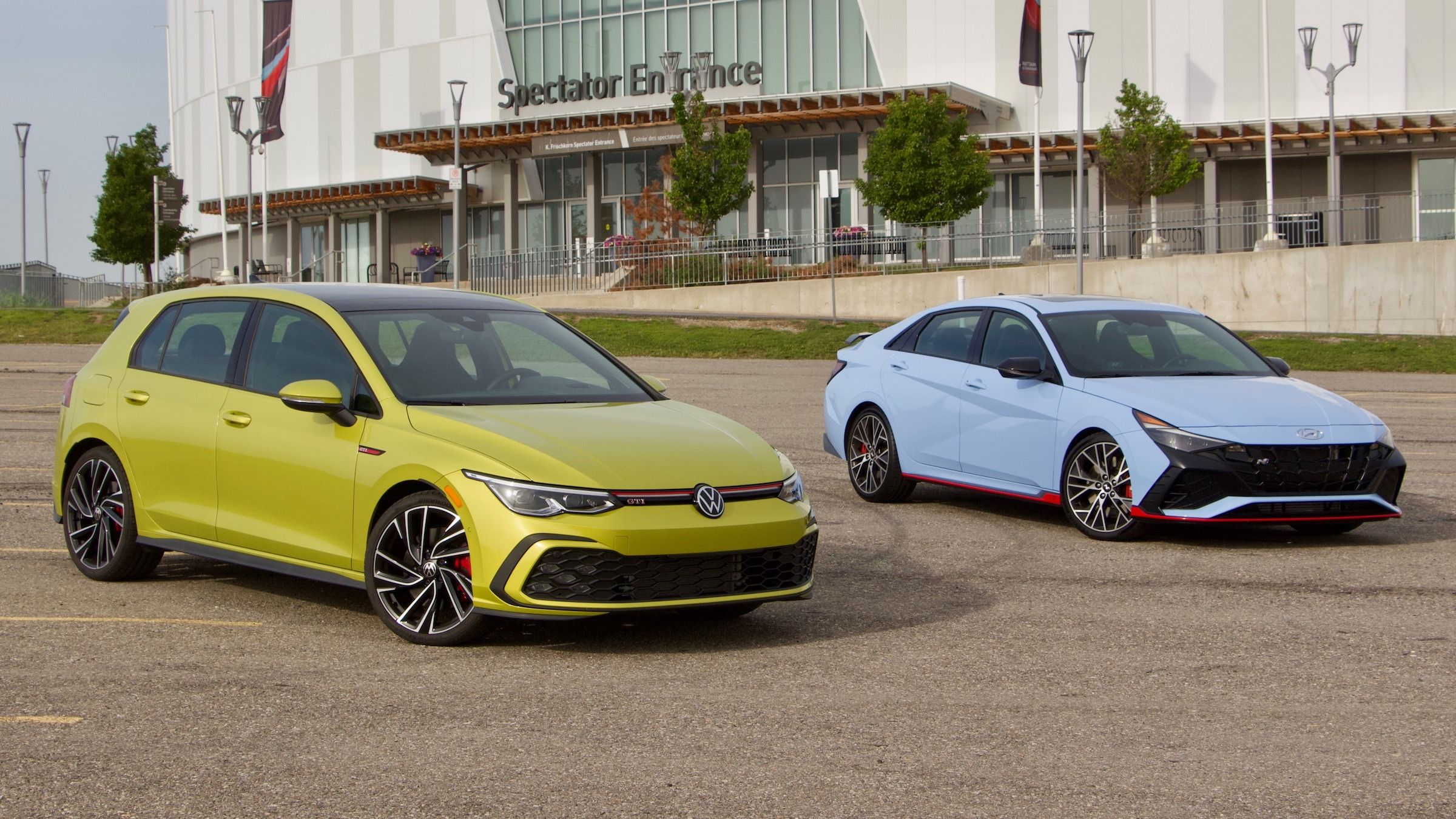Car Comparison: 2022 Volkswagen Golf GTI and Golf R vs 2022 Hyundai ...