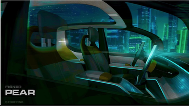 Teaser image of Fisker PEAR EV concept