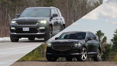 Comparison: 2022 Jeep Grand Cherokee vs Genesis GV80