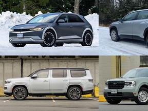 Sales results for vehicles recently launched in Canada
