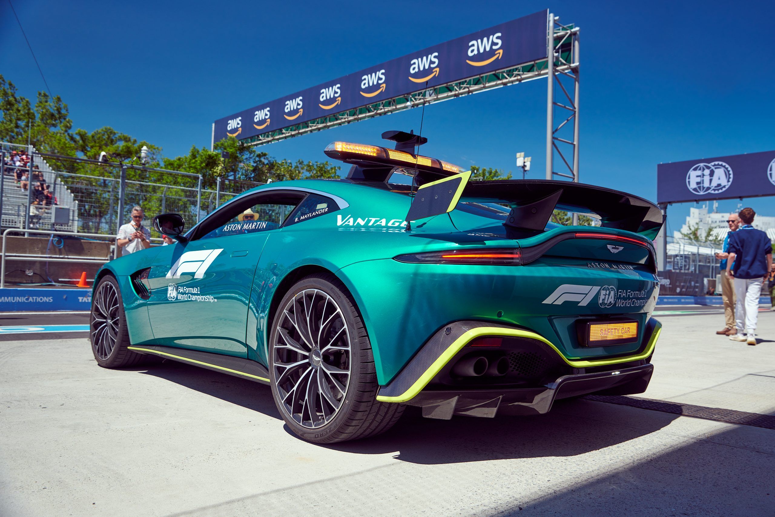 Vantage Safety Car Reflects Brand's Commitment To F1