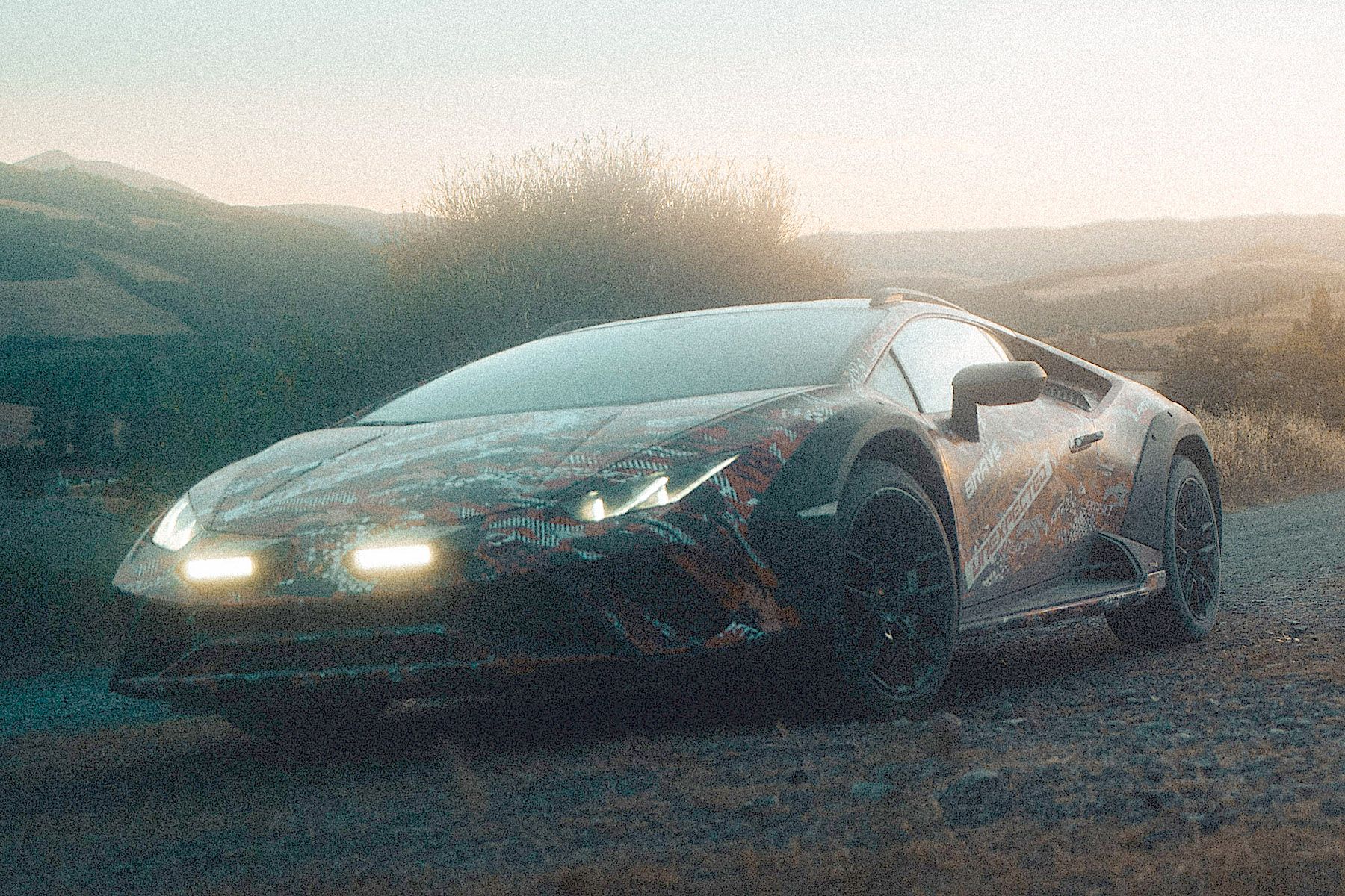 Lamborghini's off-road-spec Huracán teased in official video | Driving