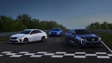 Cadillac reveals trio of CT4-V Blackwing Track Editions named after U.S. motorsport locations.