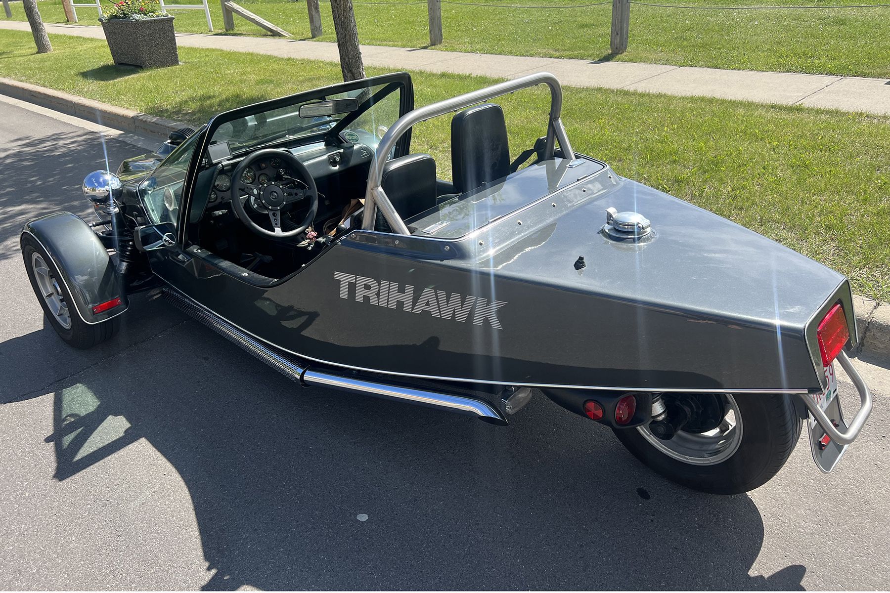 In the early 1980s, the Trihawk was built in California using a Citroen flat-four engine. Less than 100 examples were constructed. CREDIT: Katie LeBlanc