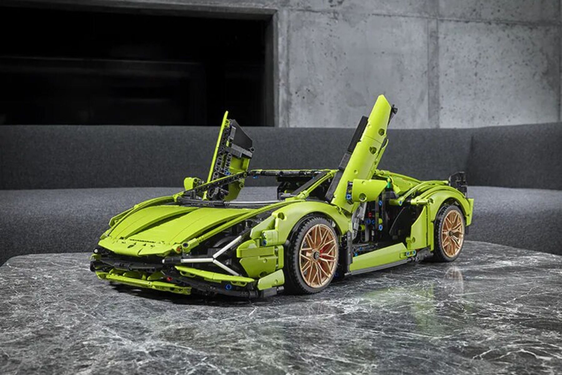 LEGO Lamborghini a grandezza naturale è composto da 400.000 pezzi