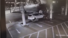 Still: Driver smashes through fuel pumps