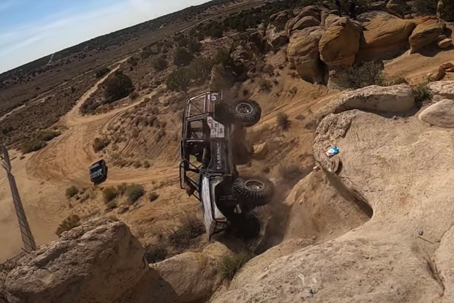 Watch: 15-year-old flips Jeep off cliff, reacts like a boss | Driving