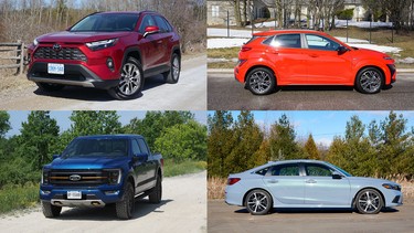 Canada's 10 best-selling vehicles in 2022's first-half