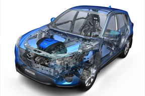Mazda CX-5 cutaway