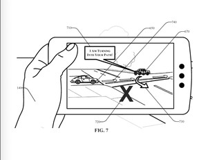 Image from a 2022 Ford patent for a pedestrian application
