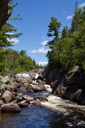 Sand River Falls, Lake Superior Provincial Park, Ontario