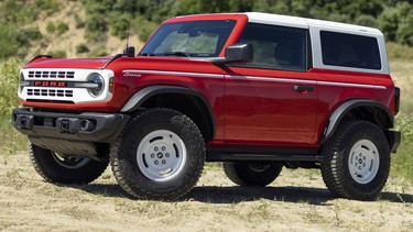 2023 Bronco Heritage Edition Race Red