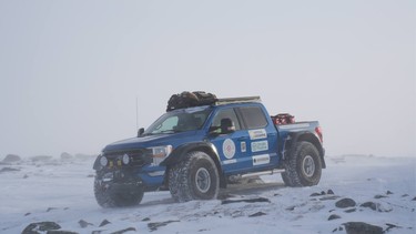 Transglobal Expedition Ford F-150 in the Canadian Arctic