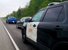 OPP have charged three young women from Montreal after pulling over three stolen pickup trucks in one day on Hwy. 401 near Brockkville on Tuesday, Aug. 23, 2022.