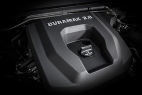2.8-liter Duramax diesel in the 2017 Chevrolet Colorado ZR2