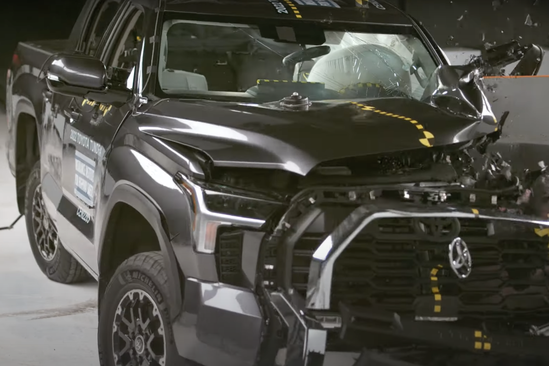 2022 Toyota Tundra Crew Cab aces IIHS crash tests Driving