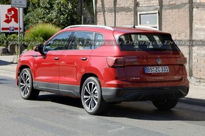 Volkswagen Taos spied with a facelift in Germany | Driving