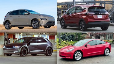 Best-selling electric vehicle in every Canadian province