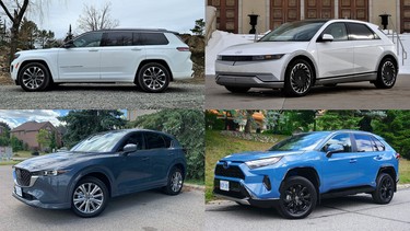 Canada's 10 top-selling SUV brands in the first half of 2022