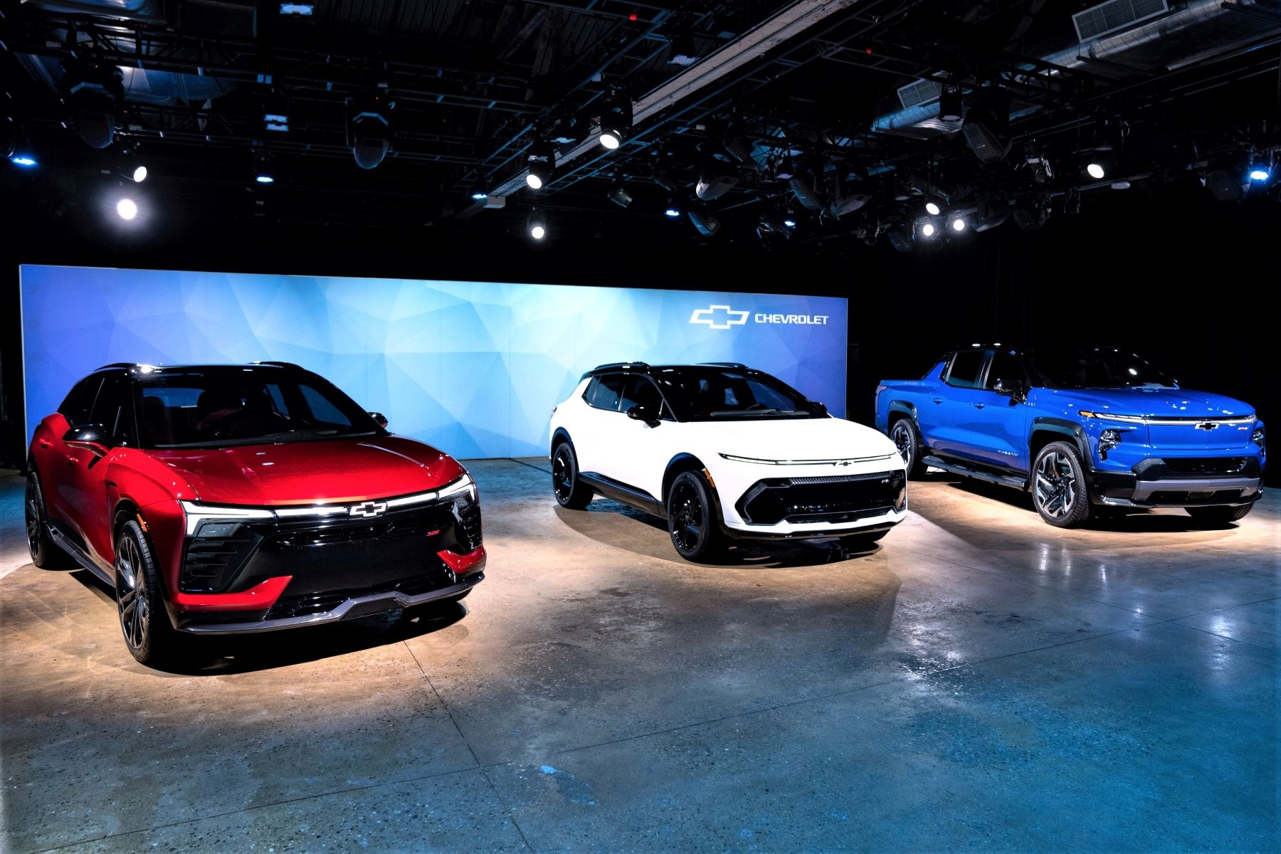 Un trio de véhicules électriques à venir chez Chevrolet