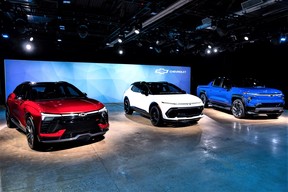 Ein Trio de véhicules électriques à venir chez Chevrolet