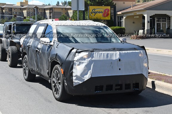 2024 Gmc Acadia Spied With Super Cruise Functionality 