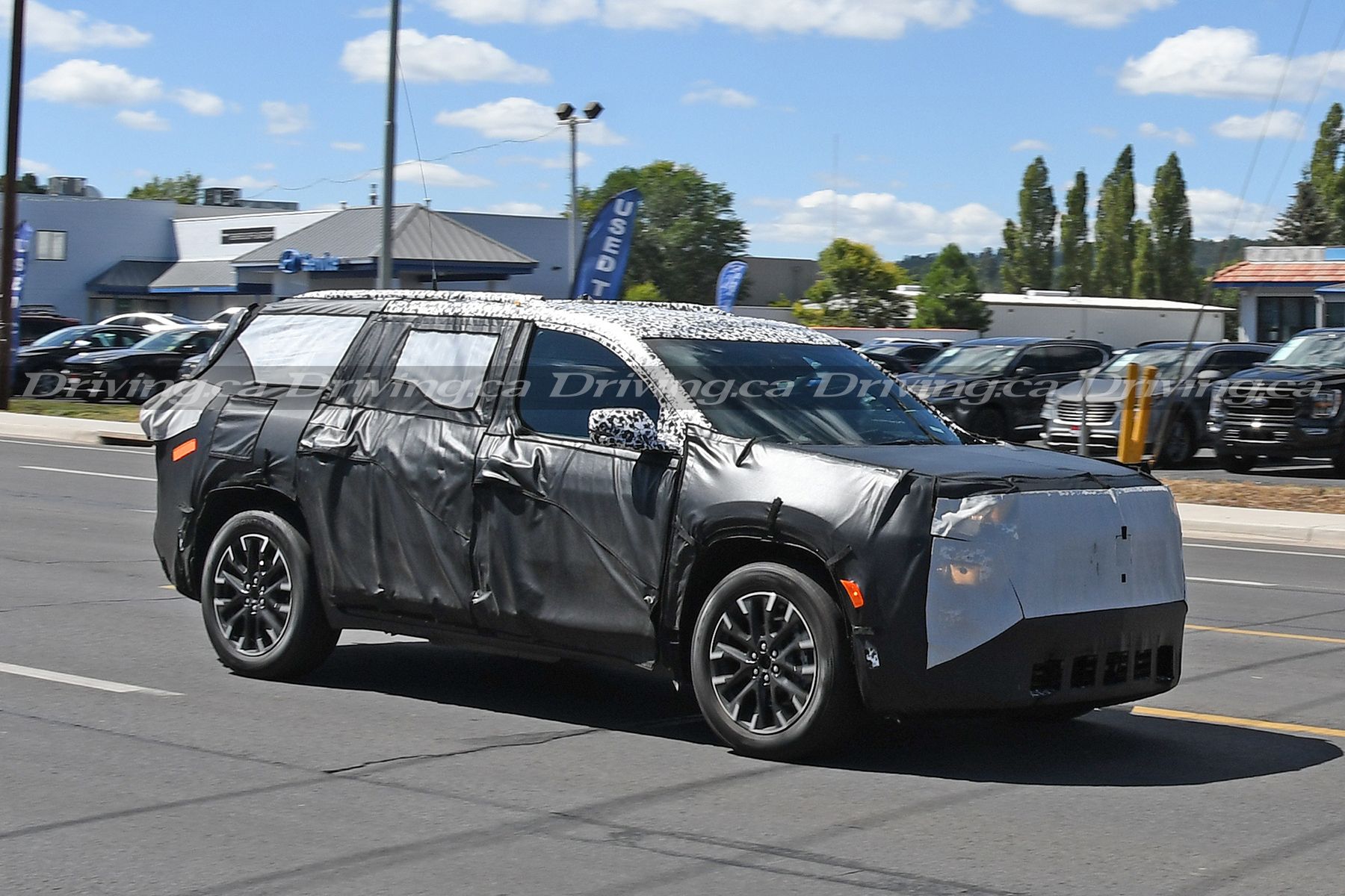 2024 GMC Acadia spied with Super Cruise functionality Driving