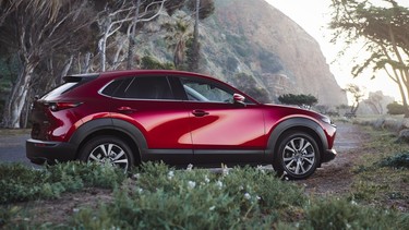 The 2023 Mazda CX-30, due in Canadian dealerships next month
