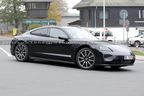 The refreshed Porsche Taycan just showed up in Germany