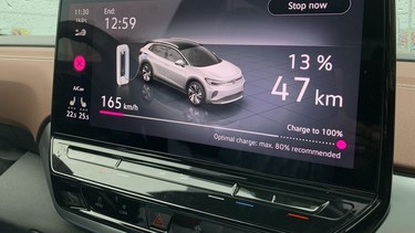 2021 Volkswagen ID.4 charging