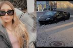 Pres de 3500$ d'amendes pour… Amanda et sa folle Lamborghini à Mirabel