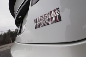Spaceballs-inspired Tesla Model S Plaid badge