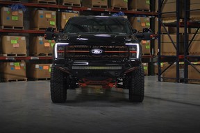 The F-150 PowerBoost Hybrid Remote Off-Roading at the 2022 SEMA Show